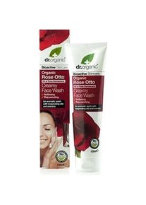 Dr. Organic, Gesichtsreinigung, Rose Otto Cream Face Wash 150ml (Reinigungstücher Gesicht, 150 ml)