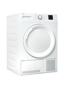 Beko , Kondenstrockner »DCU 8230 N« 8 Express-Programm, Aquawave-Schontrommel, LED-Display , weiß