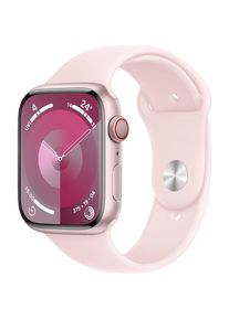 Apple , Smartwatch »Watch Series 9 Aluminium« (4,5 cm / 1,77 ′′) Watch OS 10;EKG;Blutsauerstoff App;Herzfrequenz , Rosa
