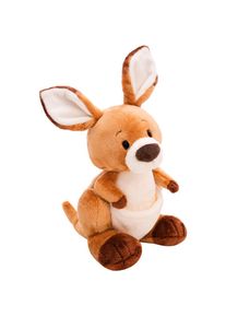 Nici , Kuscheltier »Wild Friends GREEN, Känguru Kelly 21 cm stehend« , braun
