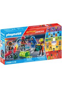 Playmobil , Konstruktions-Spielset »Action Heroes, Feuerwehr (71468), My Figures« Made in Europe , bunt