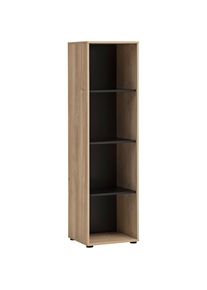 Schildmeyer , Aktenregal »Emmik, Breite 44,8 cm, mit 4 offenen Fächern« Made in Germany , Weiß Eiche