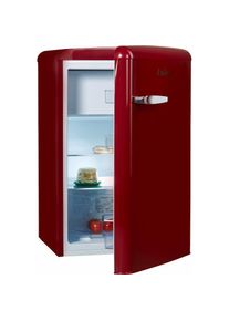 Amica , Table Top Kühlschrank »KS 15611 R« 87,5 cm hoch 55 cm breit , weinrot