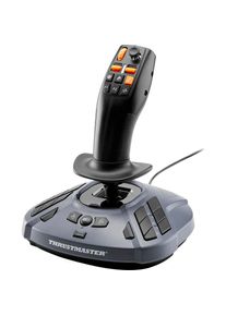Thrustmaster , Joystick »SimTask FarmStick« , grau/schwarz , Beidhändiges Design, das die Nutzung eines Lenkrads (separat erhältlich) oder zweier...