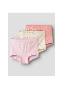 name it , Jungen , Panty »NMFTIGHTS 3P FLOWER NOOS« Packung, 3 Stk. tlg. , Turtledove Pack:w/ Pale Lilac + Mellow Rose , 3 Stk. , 92 -3 Stk. , 92 ,...