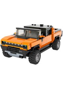 Jamara , Konstruktions-Spielset »Bricks, Hummer EV orange (402841)« im Maßstab 1:30, offiziell lizensiert , orange