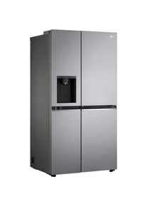 LG , Side-by-Side »GSJV71PZLE« 179 cm hoch 91,3 cm breit interner Wassertank - kein Festwasseranschuss nötig , silberfarben