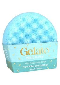 Bomb Cosmetics, Duschmittel, Body Buffer Shower Sponge Mint Chocolate