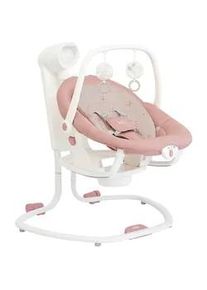 Joie Schaukelwippe , Altrosa, Hellrosa , Kunststoff , 69x83x85 cm , Bezug abnehmbar, Bezug waschbar, Sicherheitsgurt, Spielbogen, Tragegriff, Wippe feststellbar, Vibration, Musik, elektronische Schaukelfunktion , Babymöbel & Kindermöbel, Babyzimmer, Babywippen & Babyschaukeln