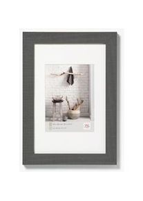 walther + design Home Moldura de madeira 10x15 cm CINZA