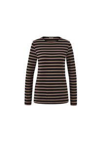 Tchibo - Csíkos hosszú ujjú felső - nő - méret XL 48/50 - fekete/csíkos