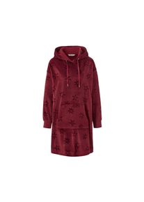 Tchibo - Plüss kapucnis lezser ruha - nő - méret XL 48/50 - piros