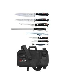 Ensemble de 8 couteaux Dick avec étui | Professionnel | HoReCa | CHR