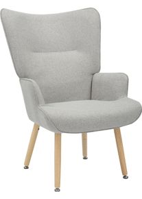 Inosign Relaxsessel »KEADY in grau, Größe B/H/T: 68 cm x 100 cm x 73 cm