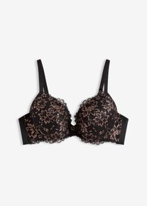 Schalen-BH mit Glitzergarn, schwarz, Gr&ouml;&szlig;e 100B, bonprix
