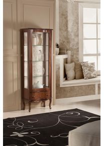 Home Affaire Vitrine »PUCCINI 560« Höhe 170 cm in braun