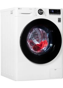 LG Waschtrockner »W4WR70E6Y« Serie 7 11 kg /6 kg 71 dB(A) in schwarz-weiß