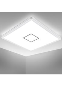 B.K.LICHT LED Deckenleuchte »BK_DP1240 LED Deckenlampe in weiß, Größe Höhe: 2,8 cm