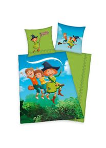 Herding Kinderbettwäsche »Petronella Apfelmus in bunt, Größe B/L: 90 cm x 70 cm