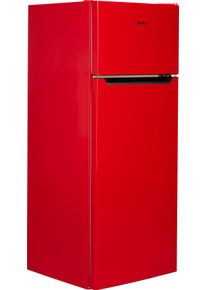 Amica Kühl-/Gefrierkombination »DT 374 160 R« 144 cm hoch 54 cm breit in rot