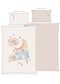 Baby Best Babybettwäsche »BabyBest Moon and Stars« 2 Stk. tlg. in bunt, Größe B/L: 40 cm x 60 cm