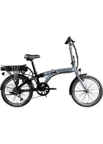 Zündapp Zündapp »Z120« 7 Gang Shimano Tourney Schaltwerk Kettenschaltung Heckmotor 250 W Pedelec in grau, Größe 20 Zoll (50,80 cm)