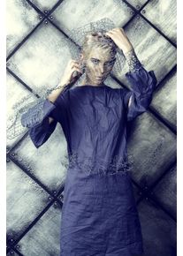 queence Acrylglasbild »Frau« Bilder von Frauen Fashion Frau Kunst Mode Fine Art-Print in Galeriequalität in bunt, Größe B/H/T: 80 cm x 120 cm x 2,4 cm