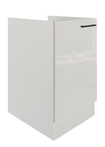 Flex-Well Spülenschrank »Lund« (B x H x T) 50 x 82 x 57 cm in grau, Größe B/H/T: 50 cm x 82,2 cm x 57,1 cm