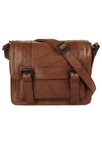 SPIKES & SPARROW Spikes & Sparrow Schoudertas echt leder dames tassen bruin