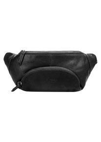 XZONE X-Zone Heuptasje echt leder dames tassen maat Onesize zwart