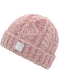 Chillouts Beanie Rory Hat Beanie met sierbreisel dames mutsen roze