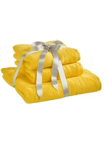 wäschepur wäschepur Handdoek handdoeken geel