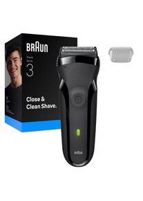 Braun Elektrisch scheerapparaat Series 3 300s 3 flexibele mesjes scheersets zwart
