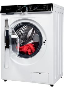 Hanseatic Wasmachine HWMK814A1, Night Wash voorladers wit