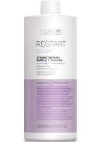 Revlon PROFESSIONAL Haarshampoo Re/Start COLOR Purple Cleanser 1000 ml Neutraliseert geeltinten, regenereert het haar en vermindert haarbreuk.