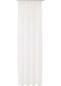 my home Gordijn Regina Transparant, linnen-look(2 stuks) kant & klaar gordijnen maat 2 beige