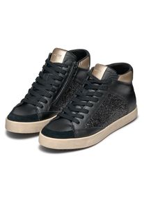 Geox Sneakers D BLOMIEE H High top sneaker, veterschoenen, winterlaarzen met gepolsterde schacht dames schoenen maat 36 zwart