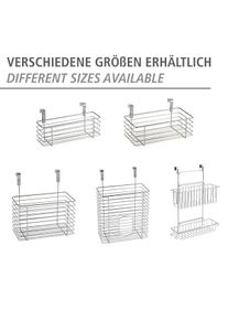 Wenko Keukenrek Keukenkast hangplank keukenrekjes zilver(kleur)