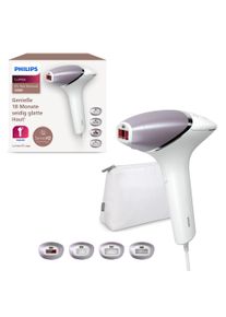 Philips IPL-ontharingsapparaat Lumea S8000 BRI947/00 4 opzetstukken (oksels, bikinilijn, lichaam en gezicht) laser haarverwijderaars wit