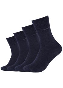 Camano Sokken CA-Soft Met versterkte hiel- en teengebied (set, 4 paar) jongens sokken maat 43-46 blauw