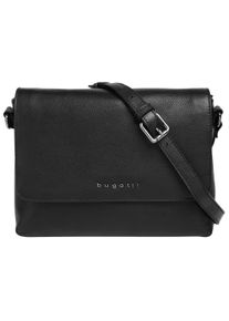 Bugatti Schoudertas Bella echt leder dames tassen maat Onesize zwart