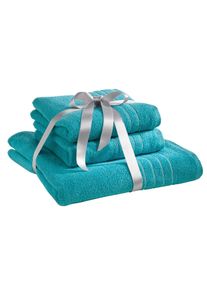 wäschepur wäschepur Handdoek handdoeken blauw