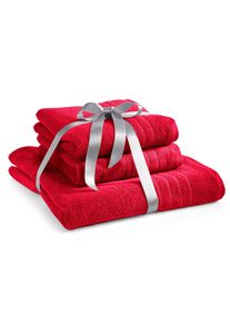 wäschepur wäschepur Handdoek handdoeken rood