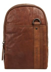 SPIKES & SPARROW Spikes & Sparrow Schoudertas echt leder unisex tassen maat Onesize bruin