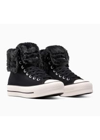 Converse Sneakers CHUCK TAYLOR ALL STAR FOLD OVER LIFT dames schoenen maat 36 zwart