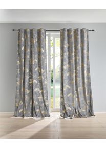 Heine home Gordijn (1 stuk) kant & klaar gordijnen maat 1 grijs