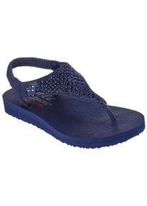 Skechers Sandalen MEDITATION-ROCKSTAR , zomerschoen, sandaal, bandjessandaal, met glittersteentjes dames sportieve sandalen maat 40 blauw
