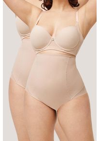 YSABEL MORA Shapingpants Special You (Set van 2) dames slips maat L beige
