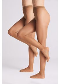 YSABEL MORA Panty (Set van 2) dames panty's & leggings maat L bruin