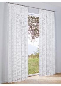 Heine home Gordijn (1 stuk) kant & klaar gordijnen maat 1 wit